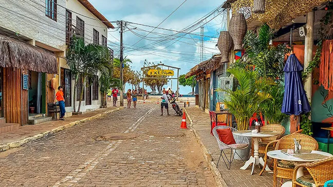 [Prato de comida em um restaurante de praia]